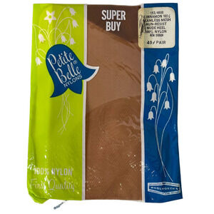 Petite Belle Vintage Nylons Seamless Dead Stock NIP